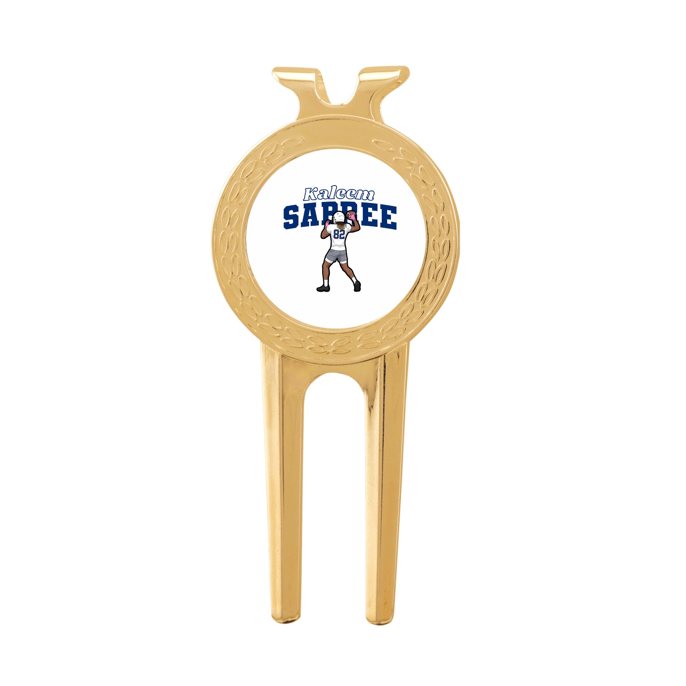 Divot Tool with Ball Marker — Name Arch in Classic