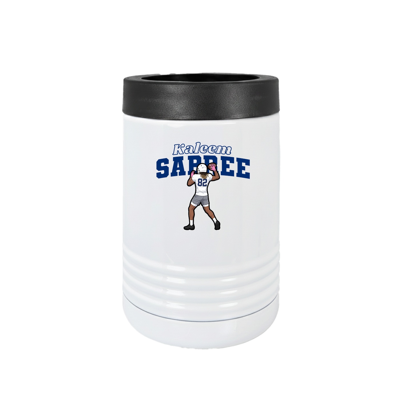 Beverage Holder — Name Arch in White