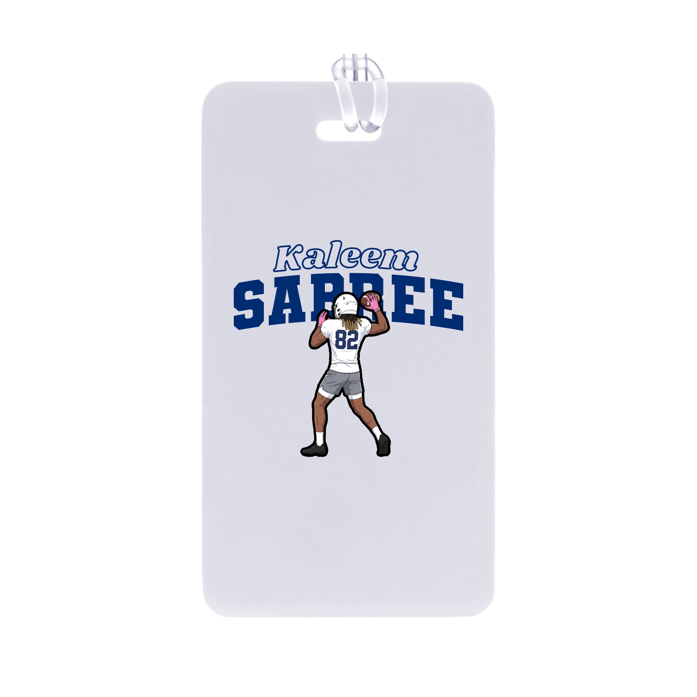 Bag Tag — Name Arch in Classic
