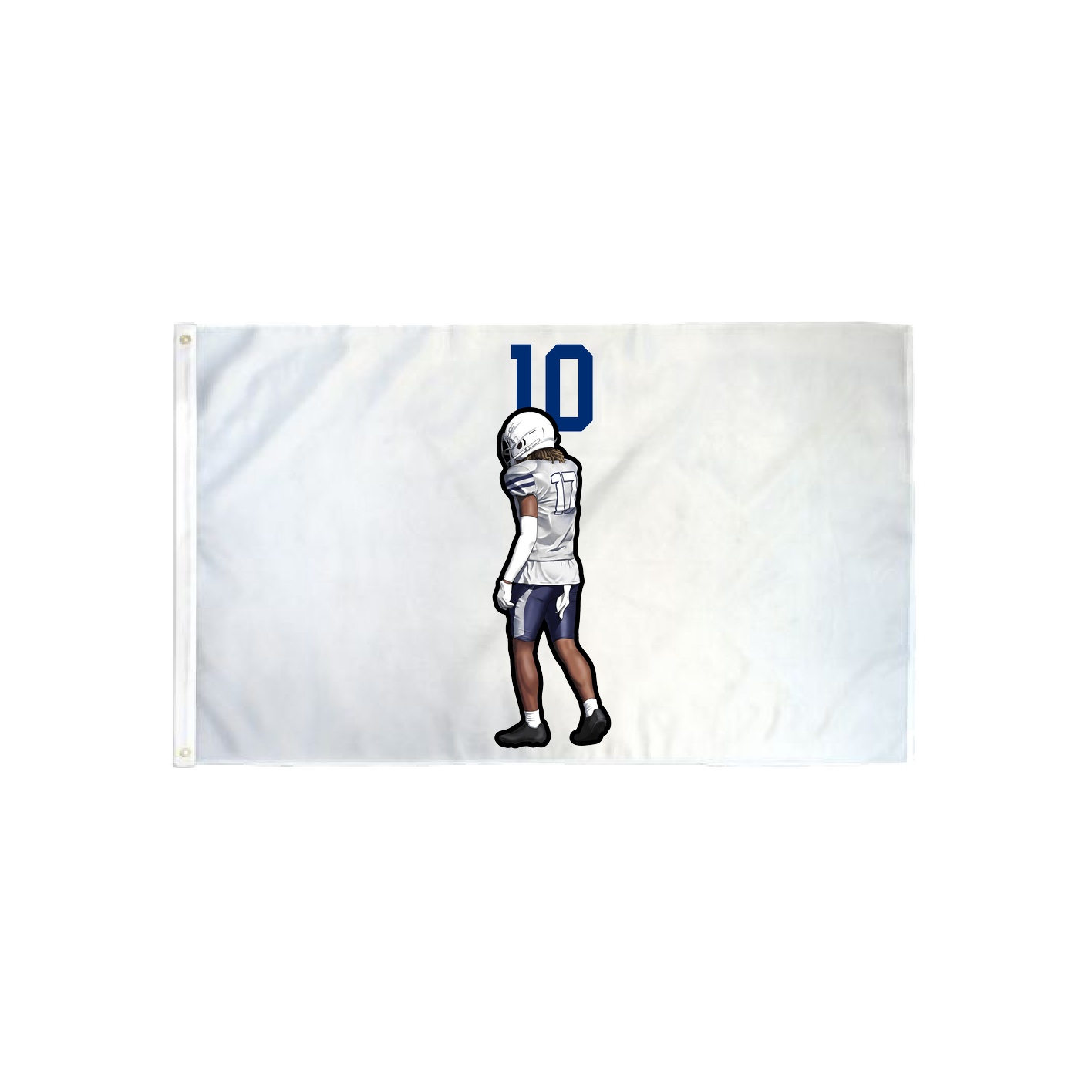 3x5 Flag — Number Top in Classic