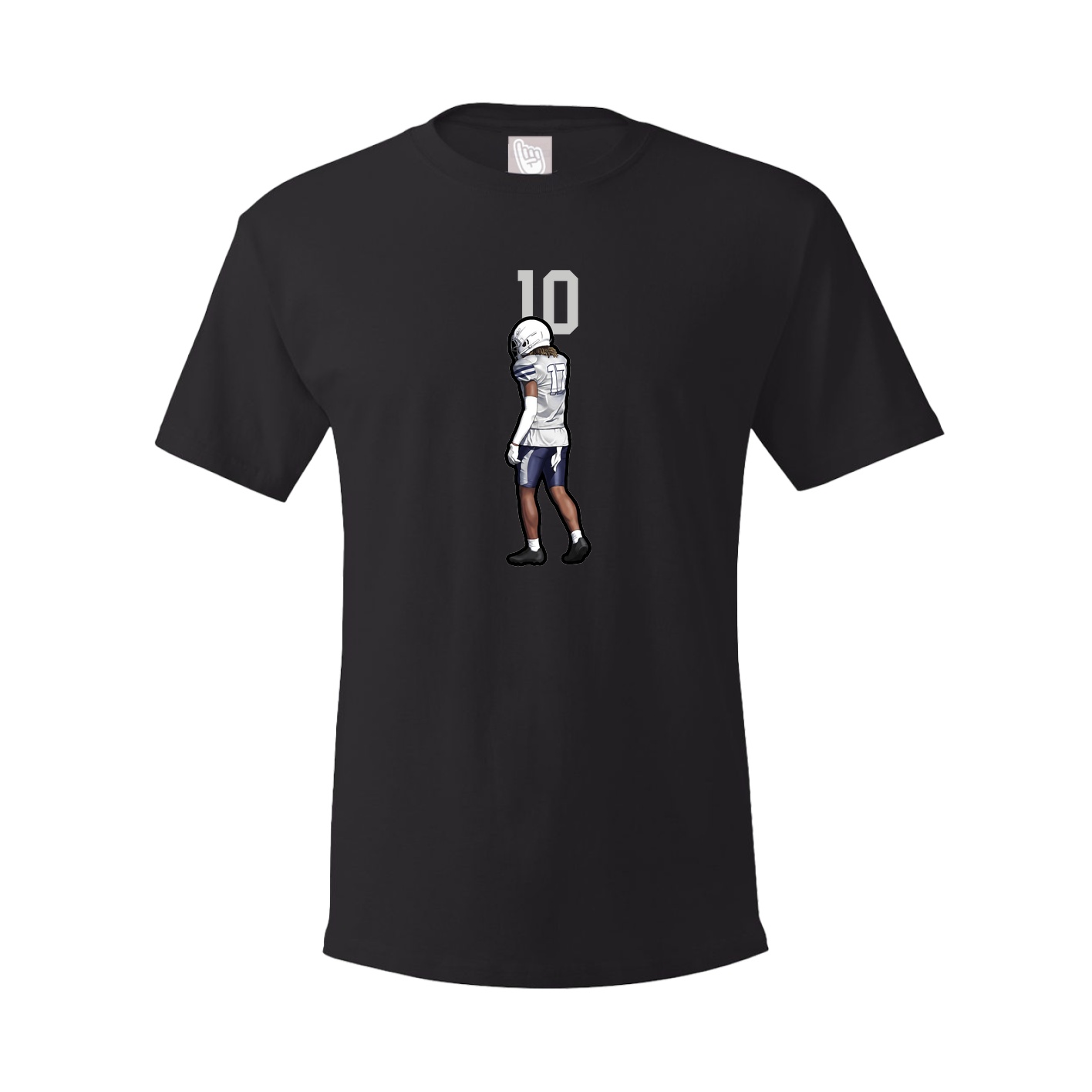 Tee — Number Top in Black