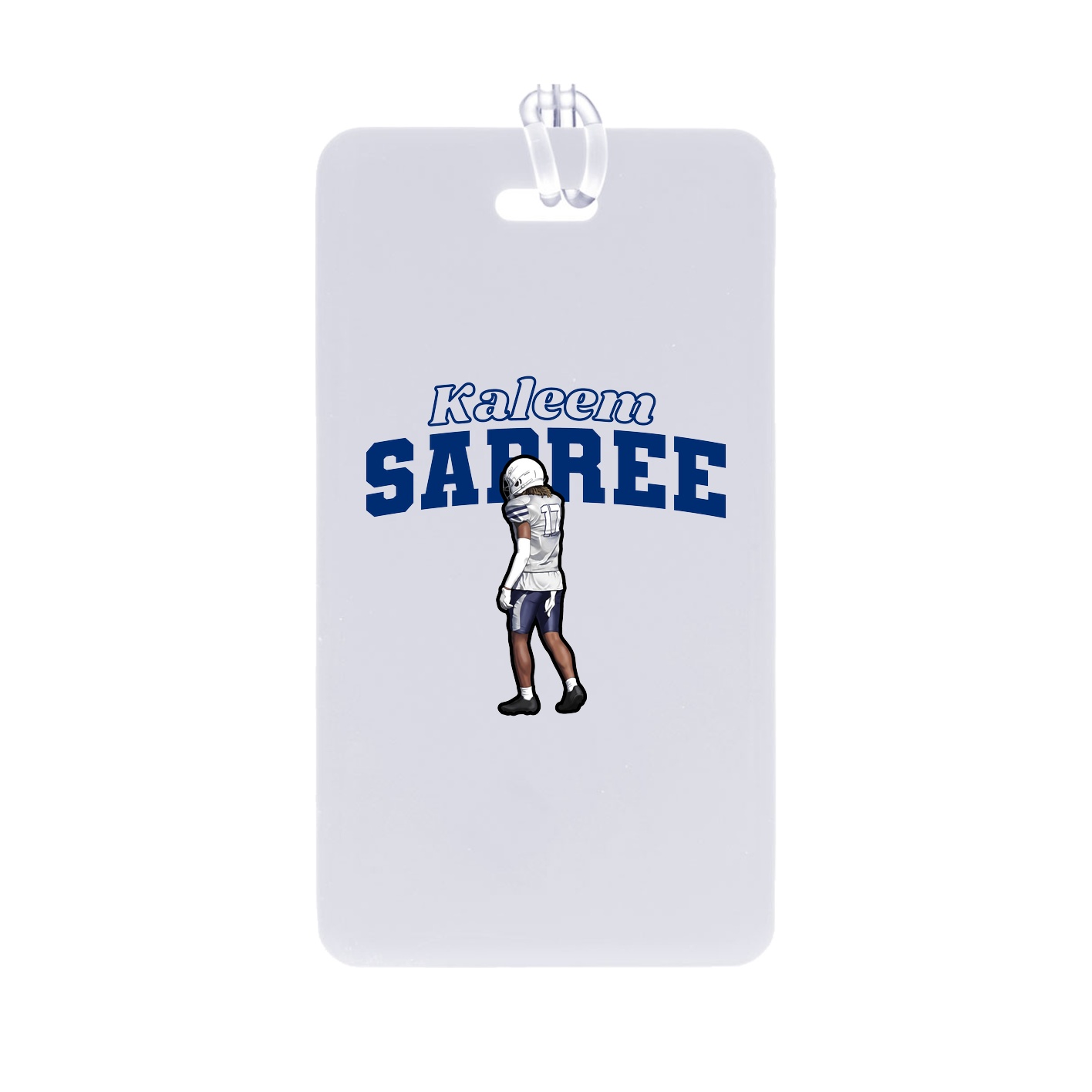 Bag Tag — Name Arch in Classic