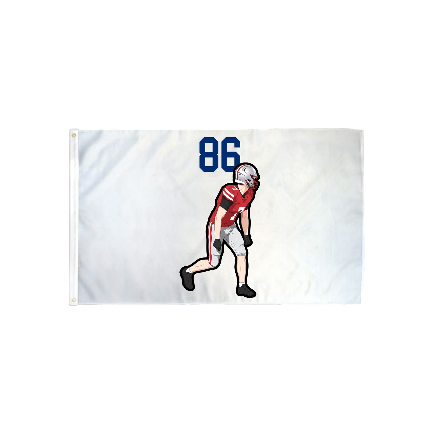 3x5 Flag — Number Top in Classic