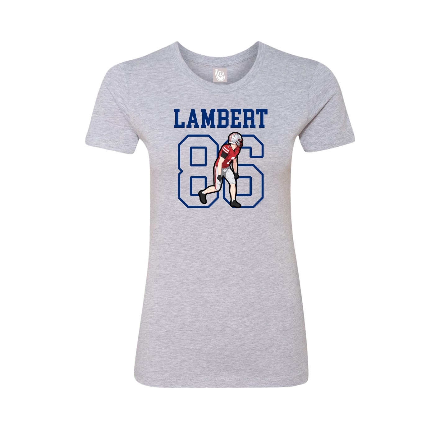 Fitted Women's Tee — Shirsey in Grey