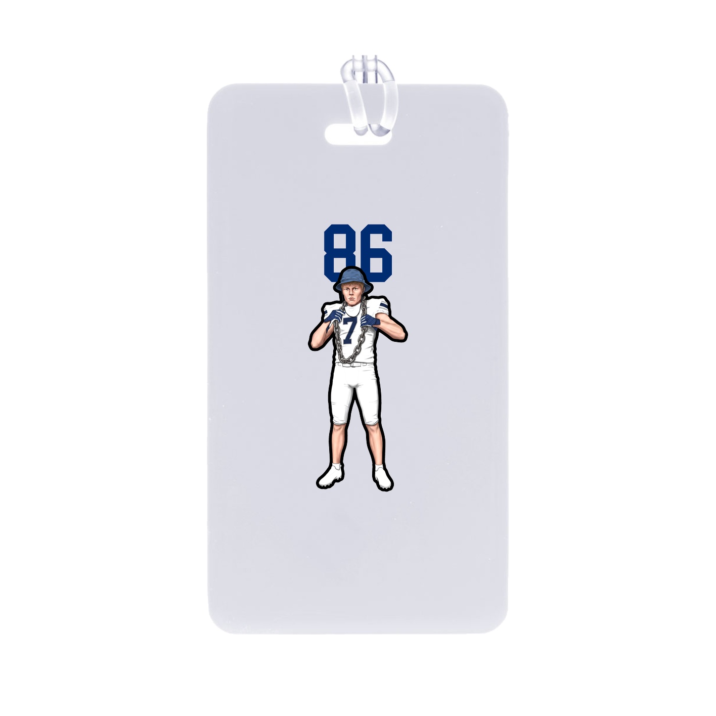 Bag Tag — Number Top in Classic