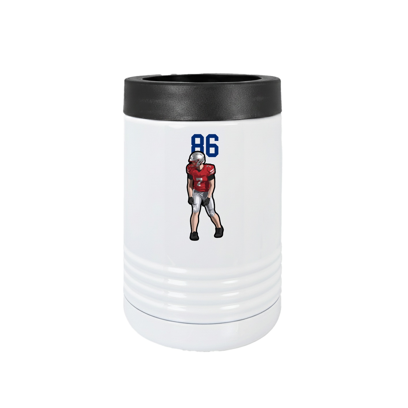 Beverage Holder — Number Top in White