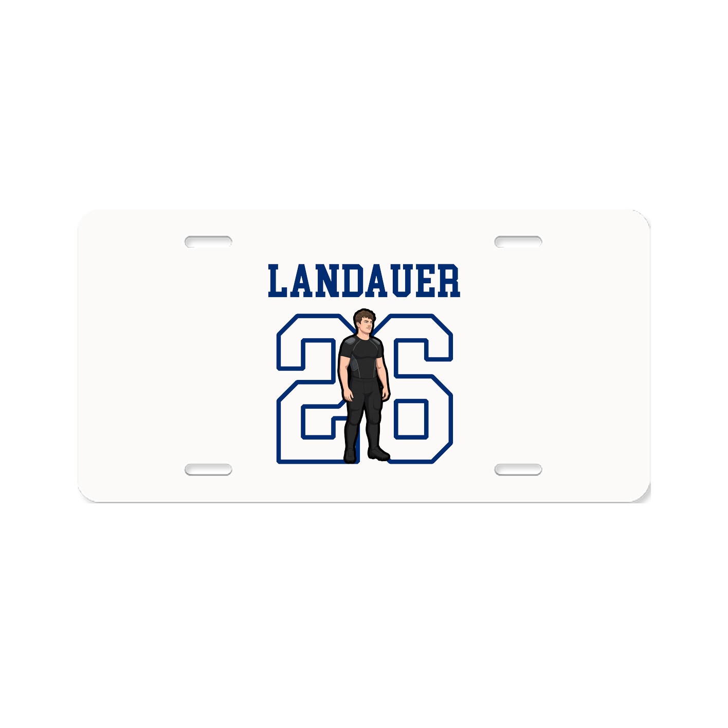 License Plate — Shirsey in Classic