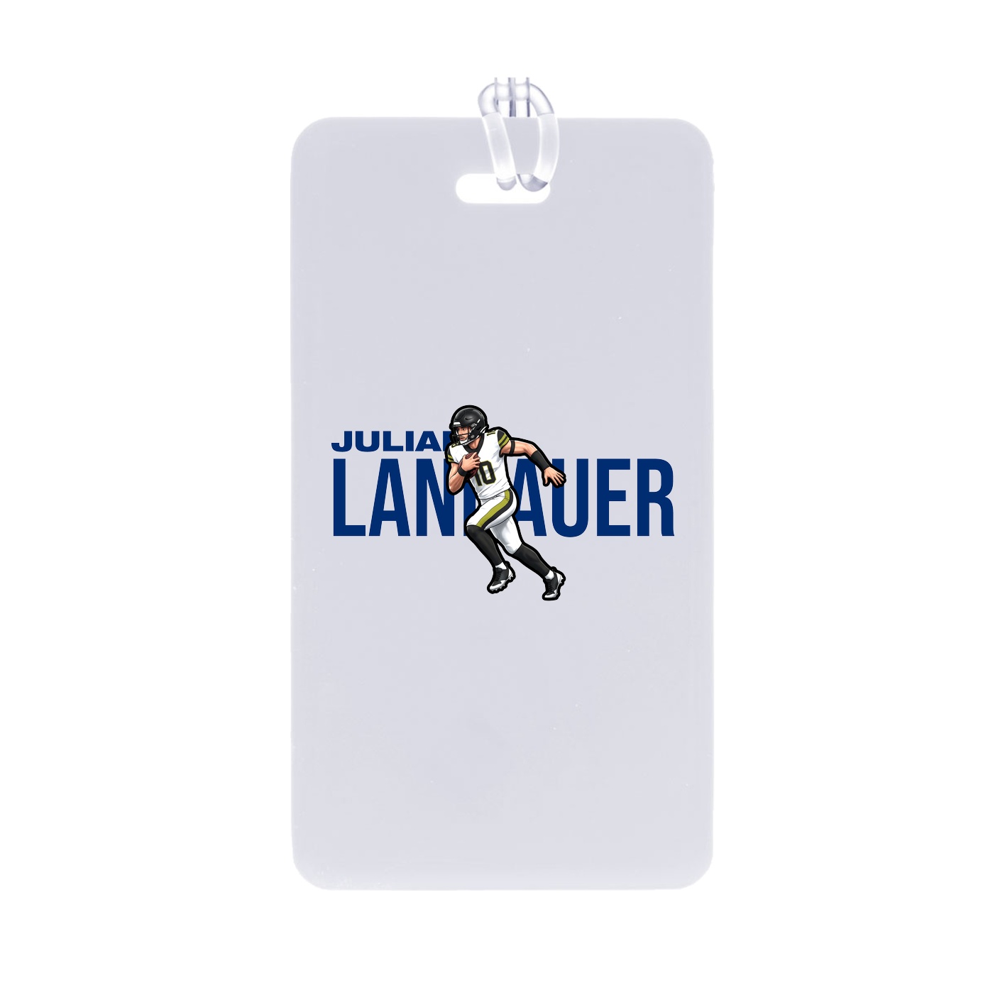 Bag Tag — Player Name in Classic