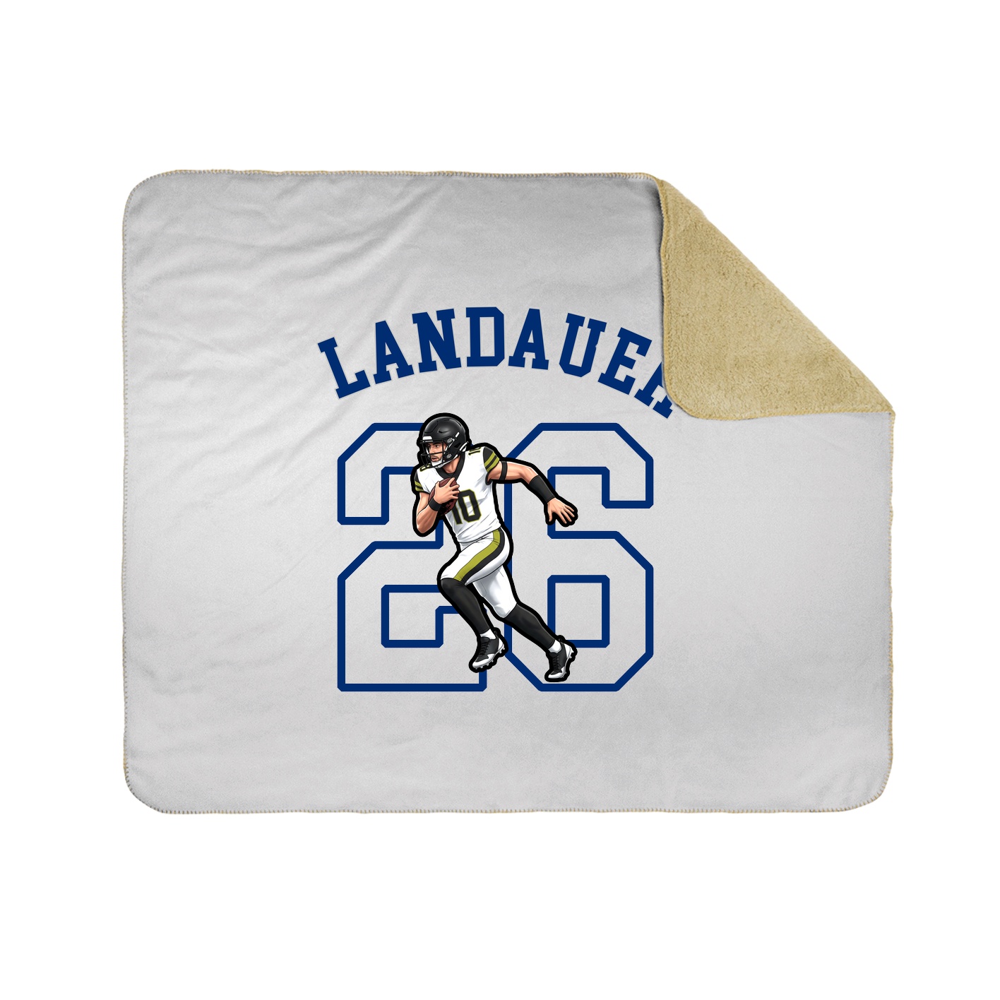 Throw Blanket — Shirsey Arch in White