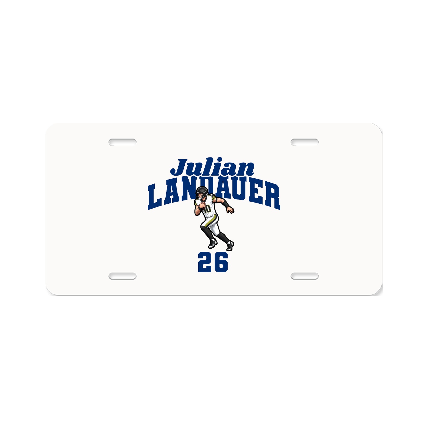 License Plate — Signature Arch in Classic