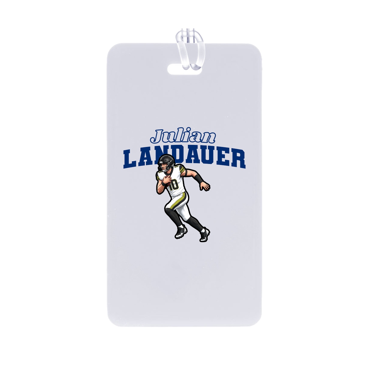 Bag Tag — Name Arch in Classic