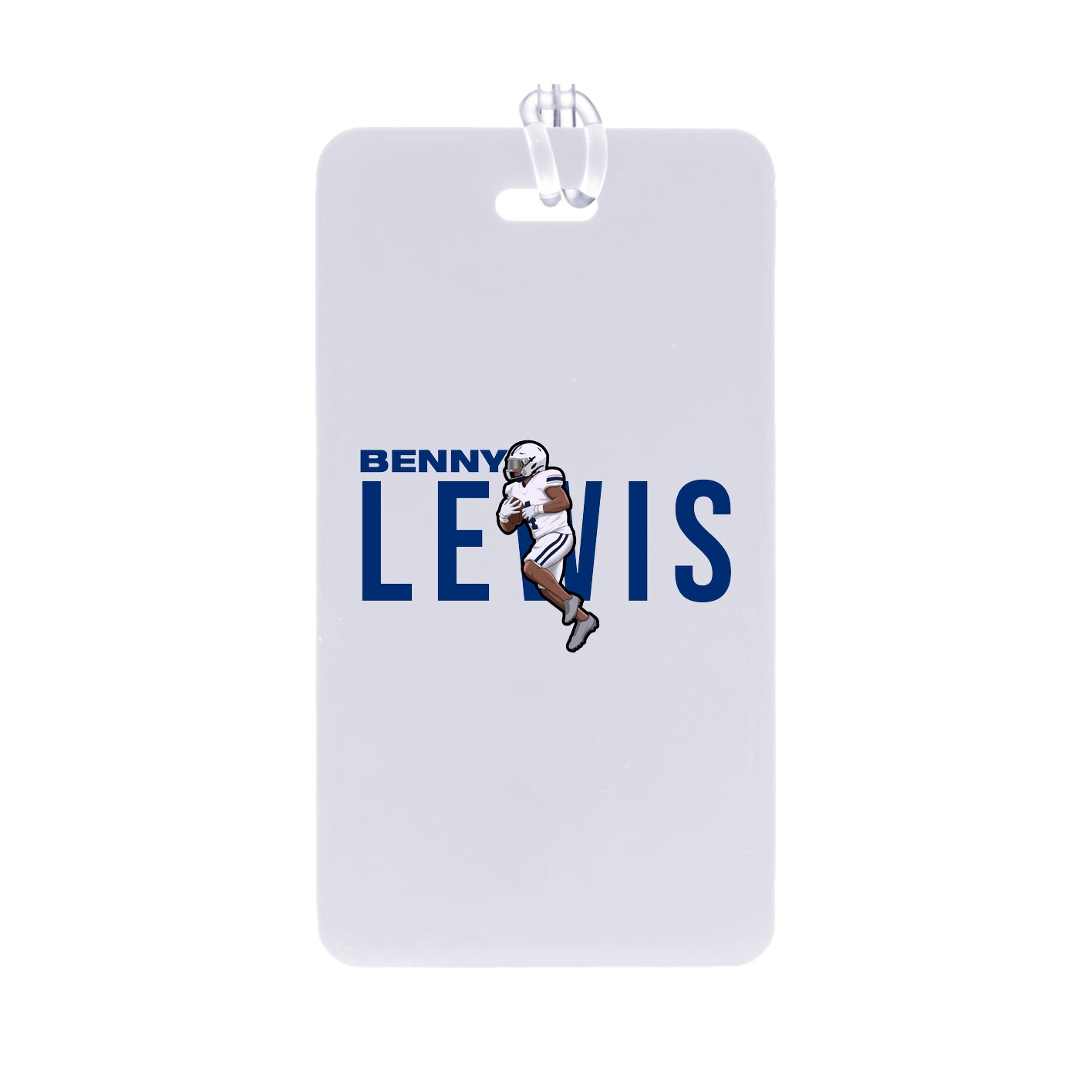 Bag Tag — Player Name in Classic