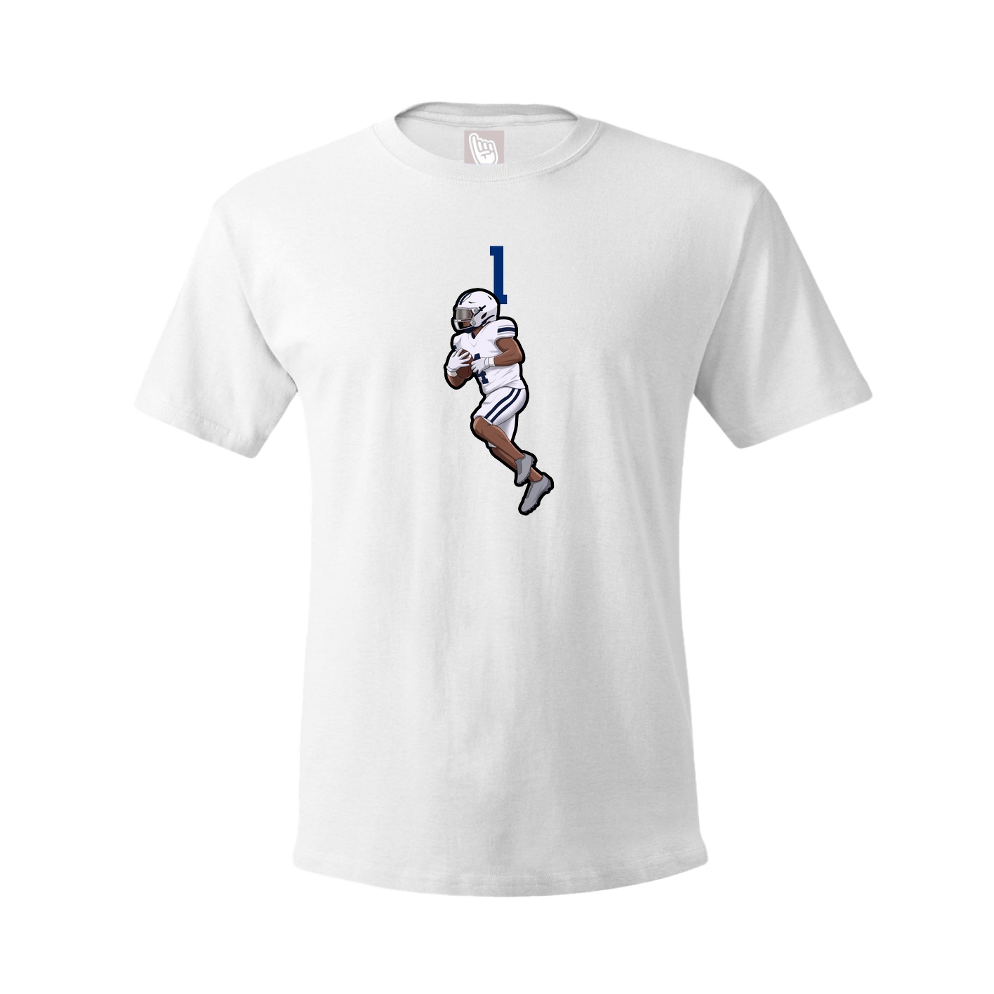 Tee — Number Top in White
