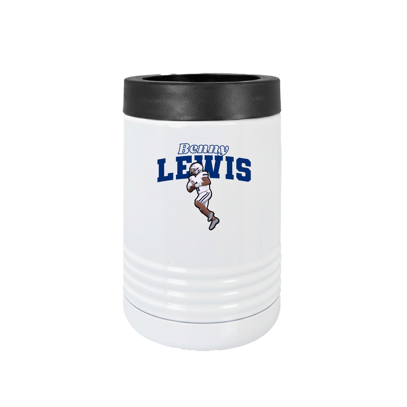 Beverage Holder — Name Arch in White