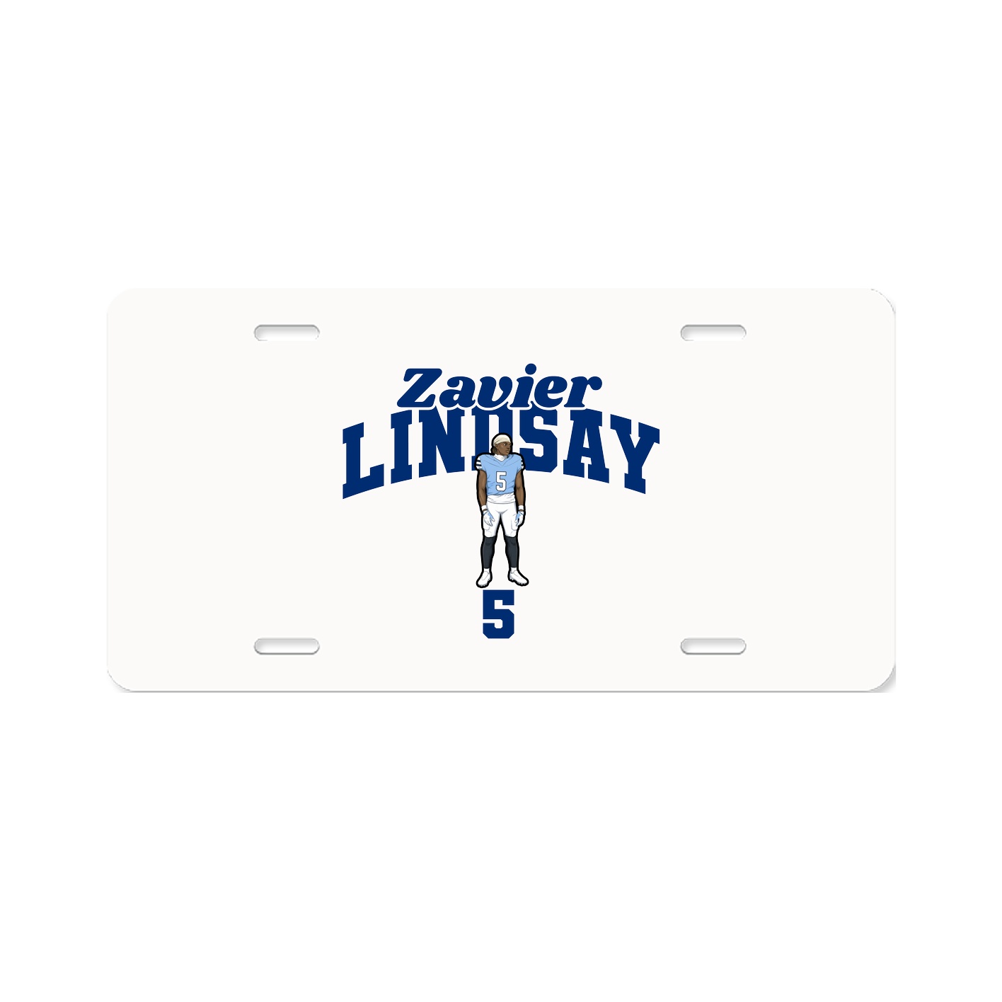 License Plate — Signature Arch in Classic