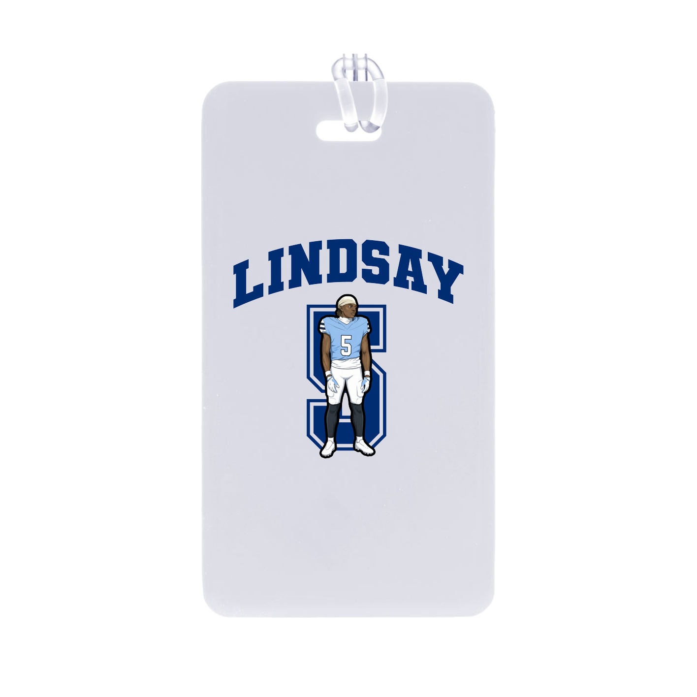 Bag Tag — Number in Classic