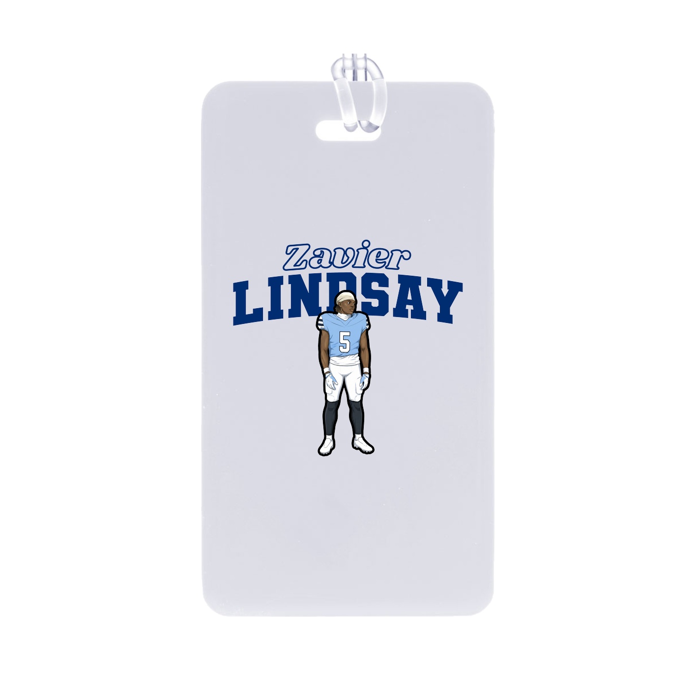 Bag Tag — Name Arch in Classic