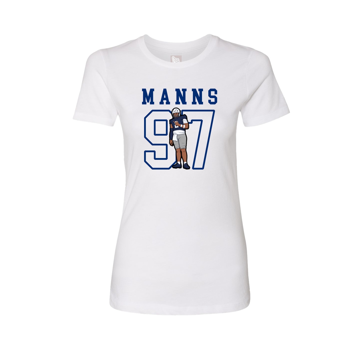 Fitted Women's Tee — Shirsey in White