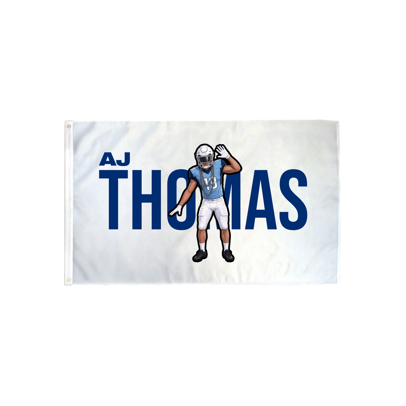 3x5 Flag — Player Name in Classic