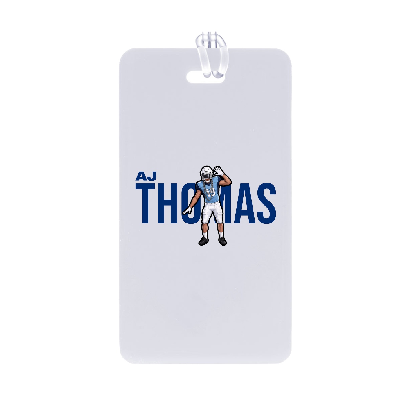 Bag Tag — Player Name in Classic