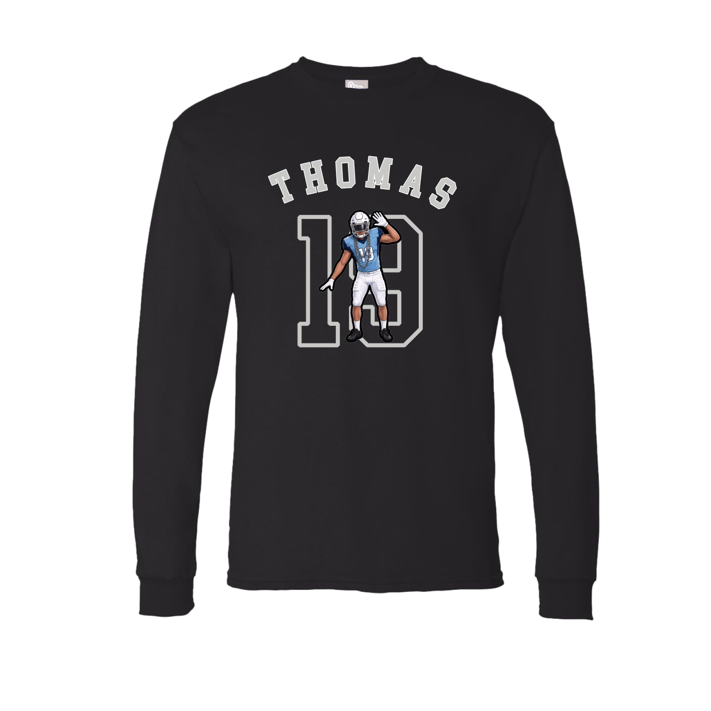 Long Sleeve Tee — Shirsey Arch in Black