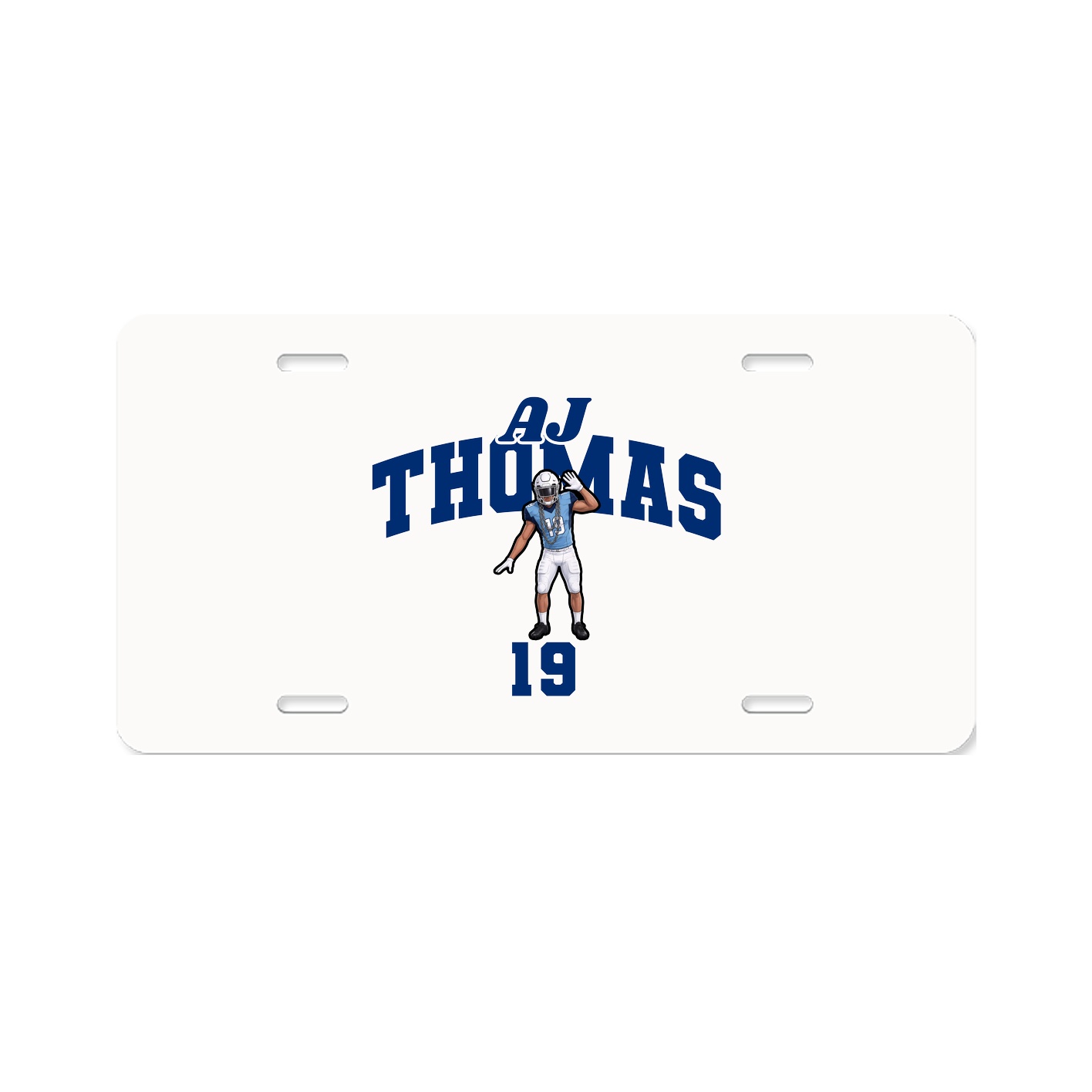 License Plate — Signature Arch in Classic