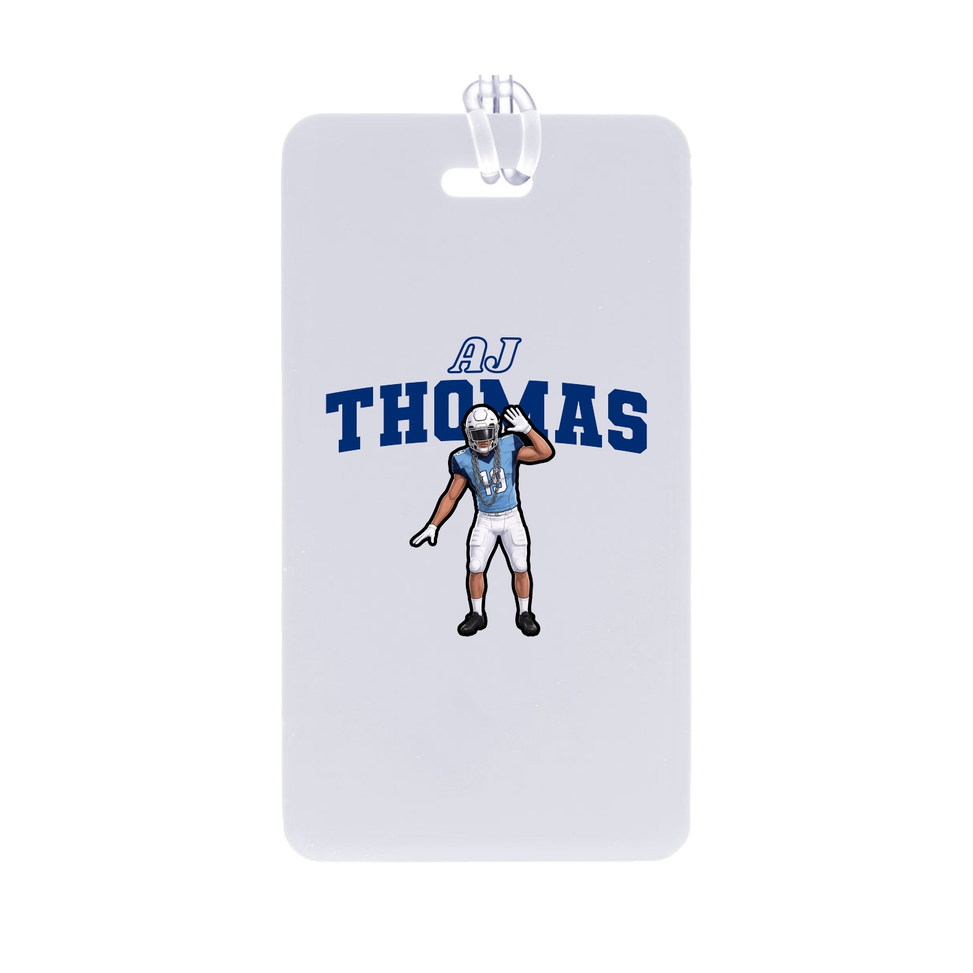 Bag Tag — Name Arch in Classic