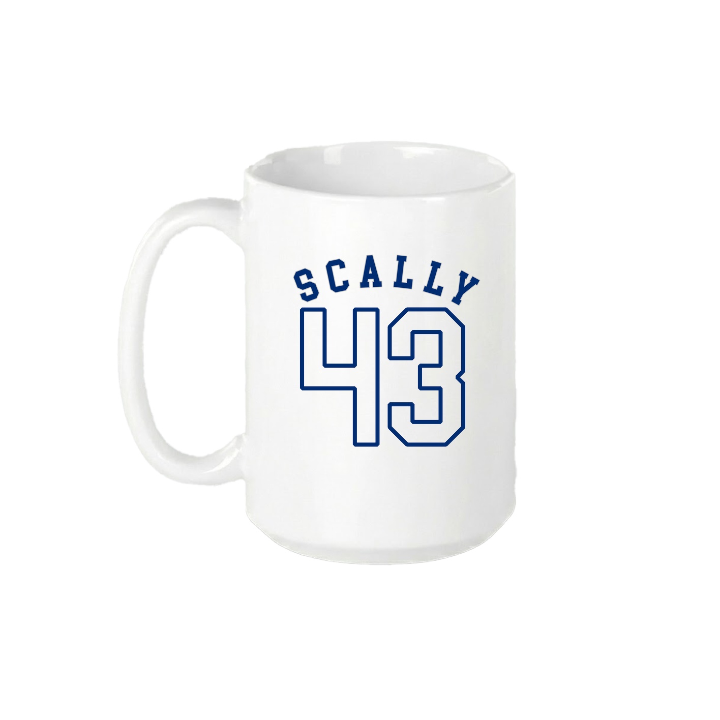 15oz Coffee Mug — Shirsey Arch in White