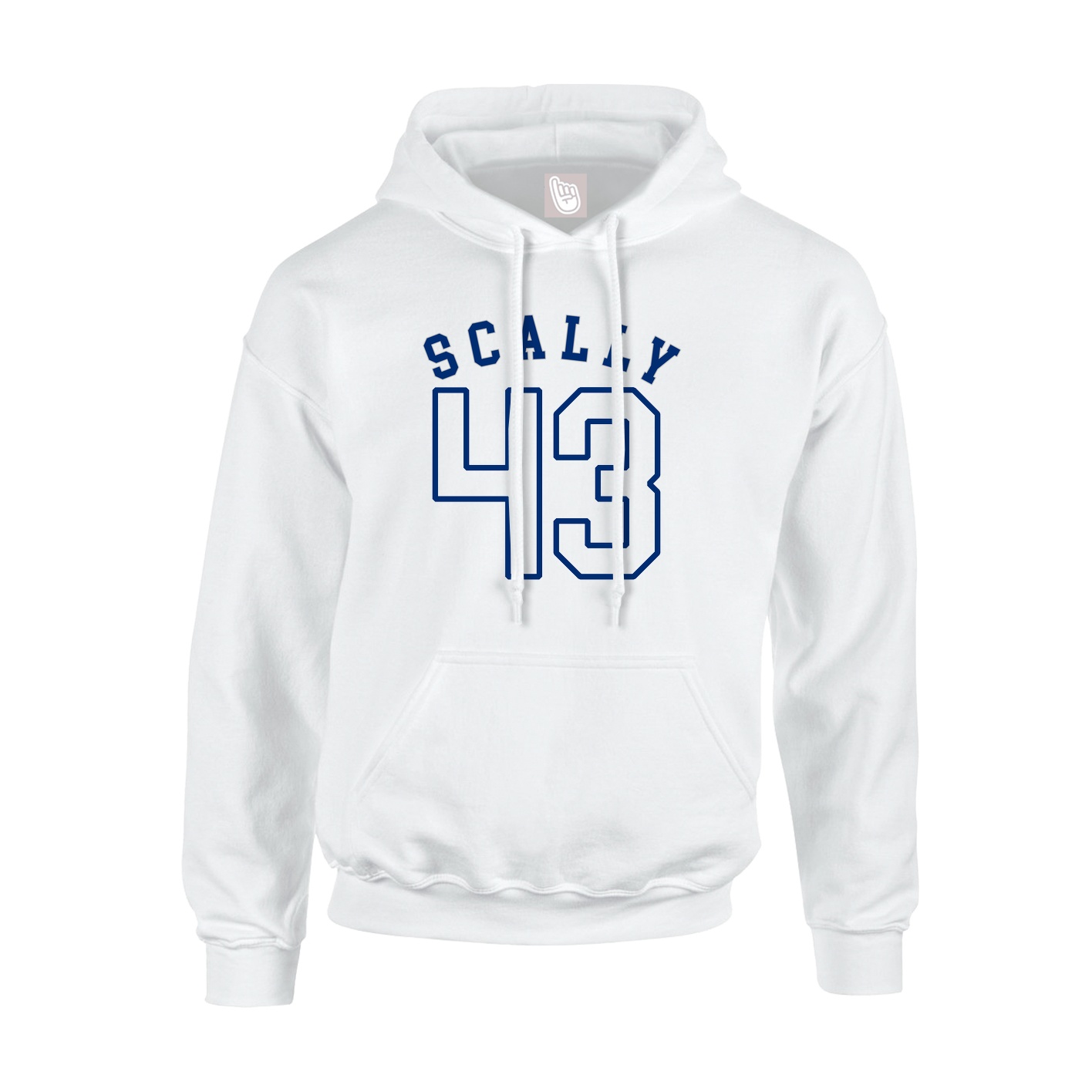 Hoodie — Shirsey Arch in White