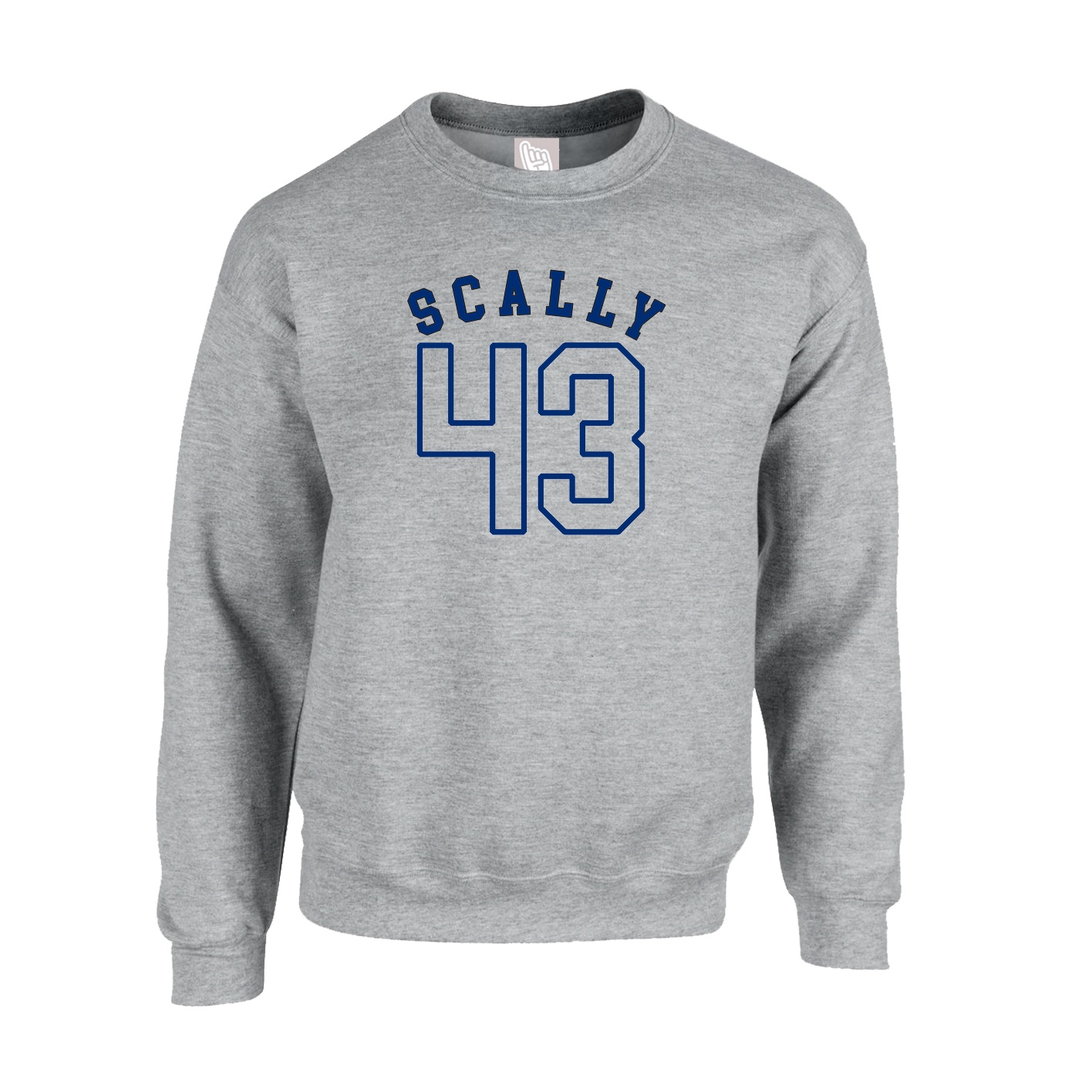 Fleece Crew — Shirsey Arch in Grey