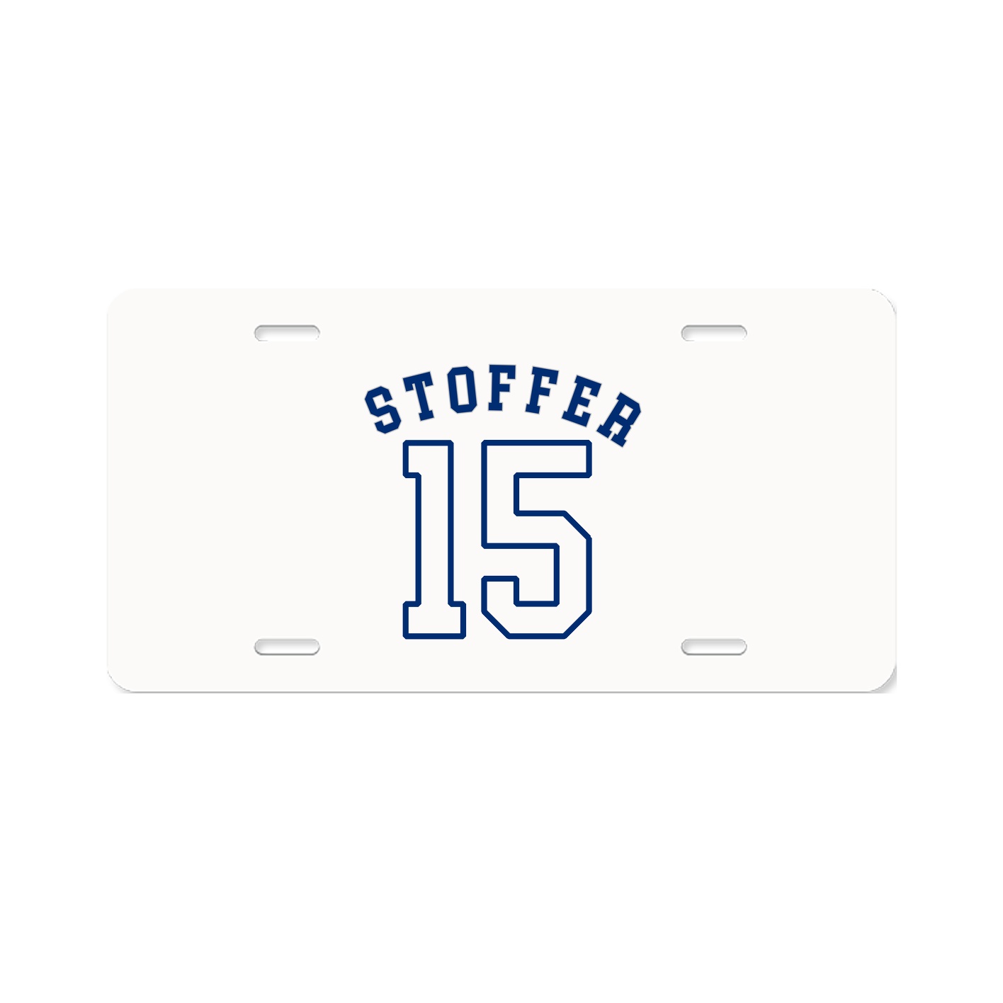 License Plate — Shirsey Arch in Classic