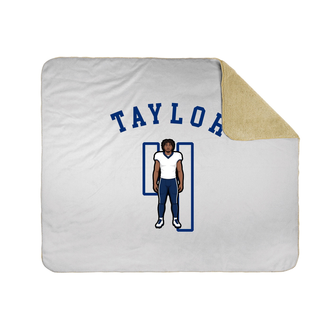Throw Blanket — Shirsey Arch in White