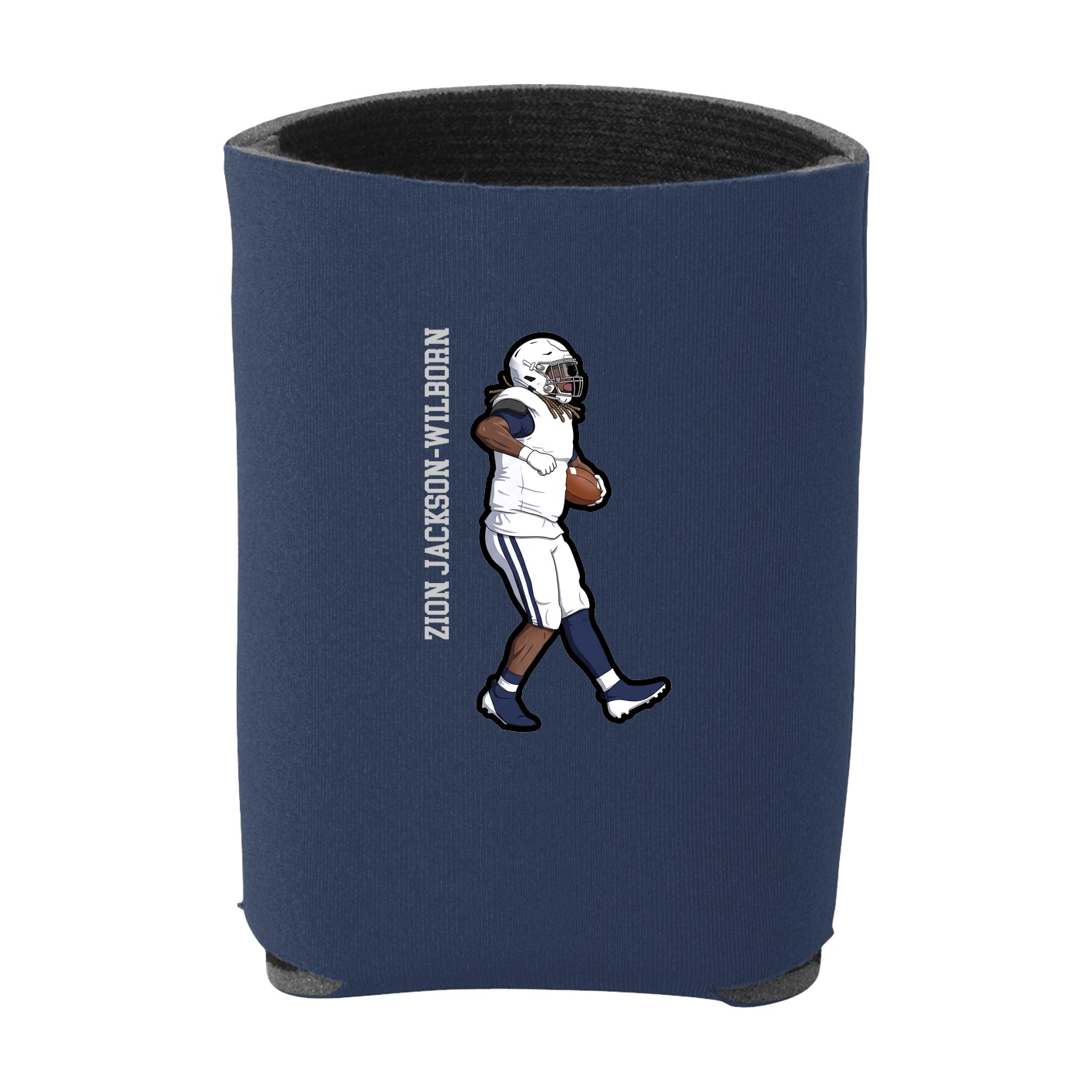 Can Holder — Name Vertical in Navy