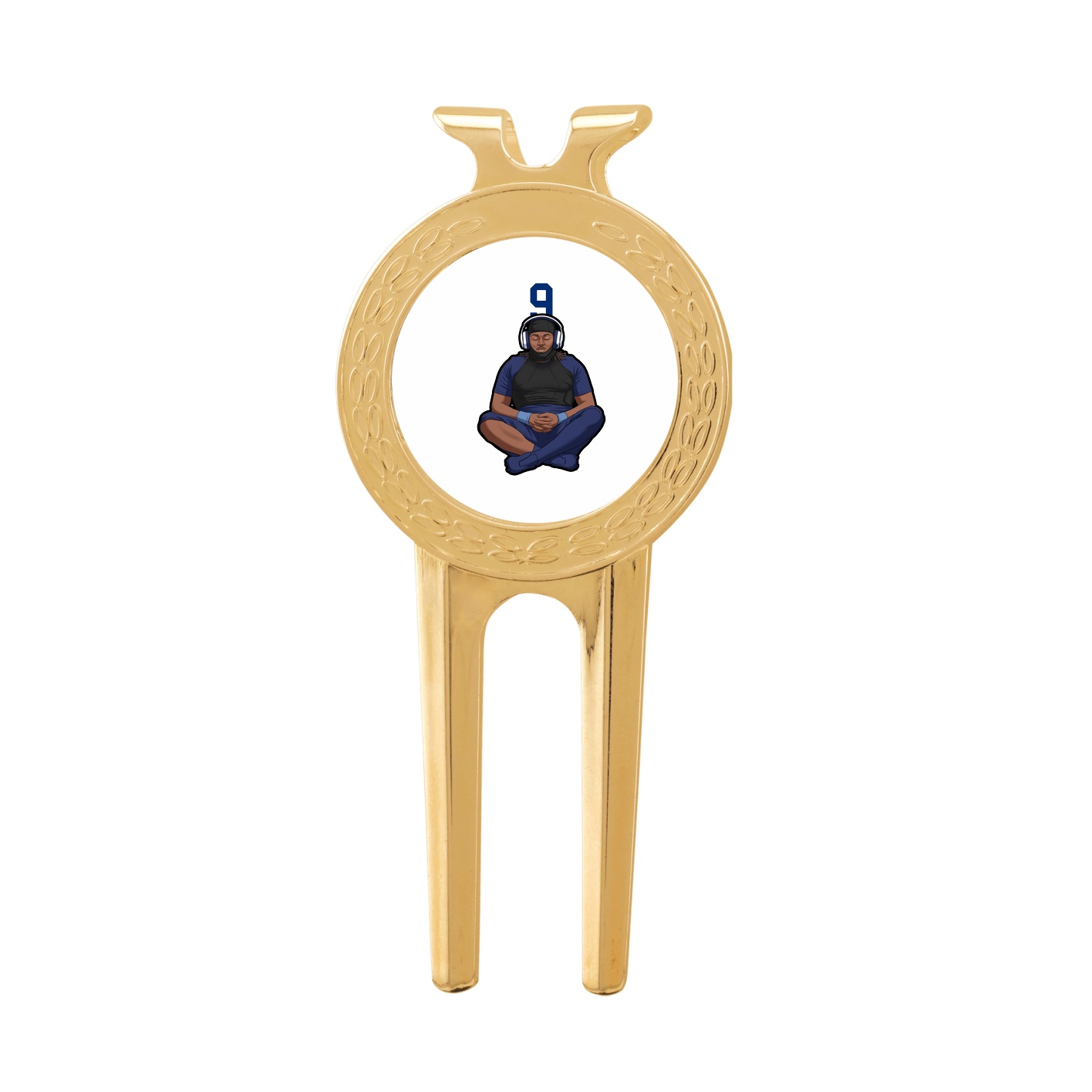 Divot Tool with Ball Marker — Number Top in Classic