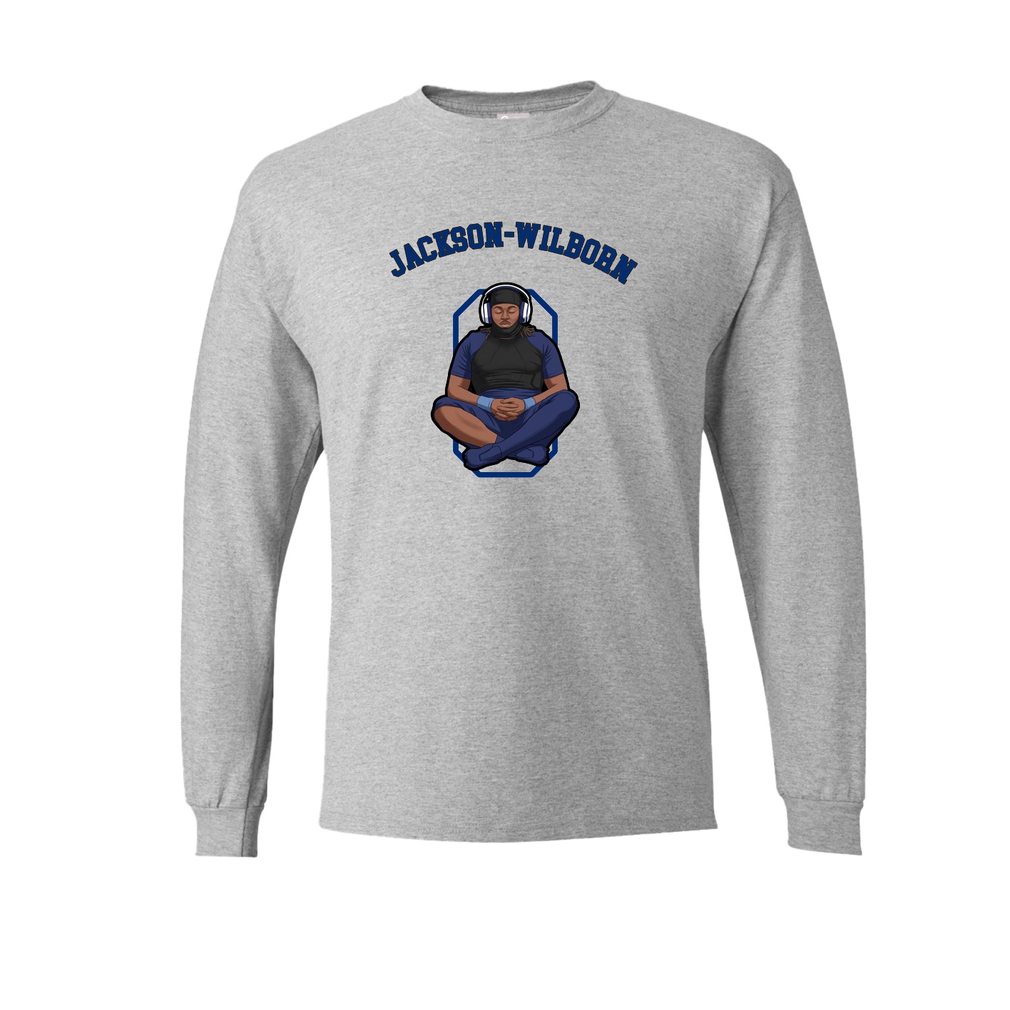 Long Sleeve Tee — Shirsey Arch in Grey