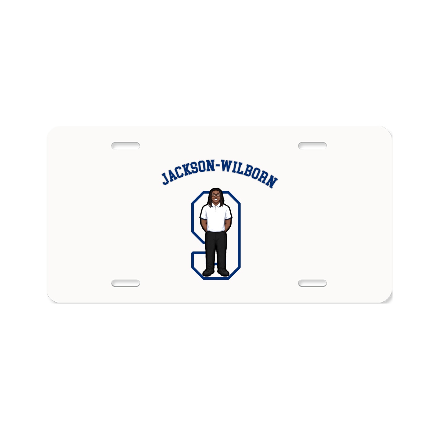 License Plate — Shirsey Arch in Classic