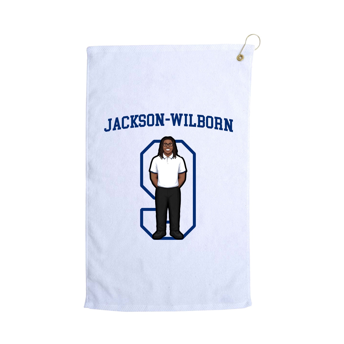 Golf Towel — Shirsey in White