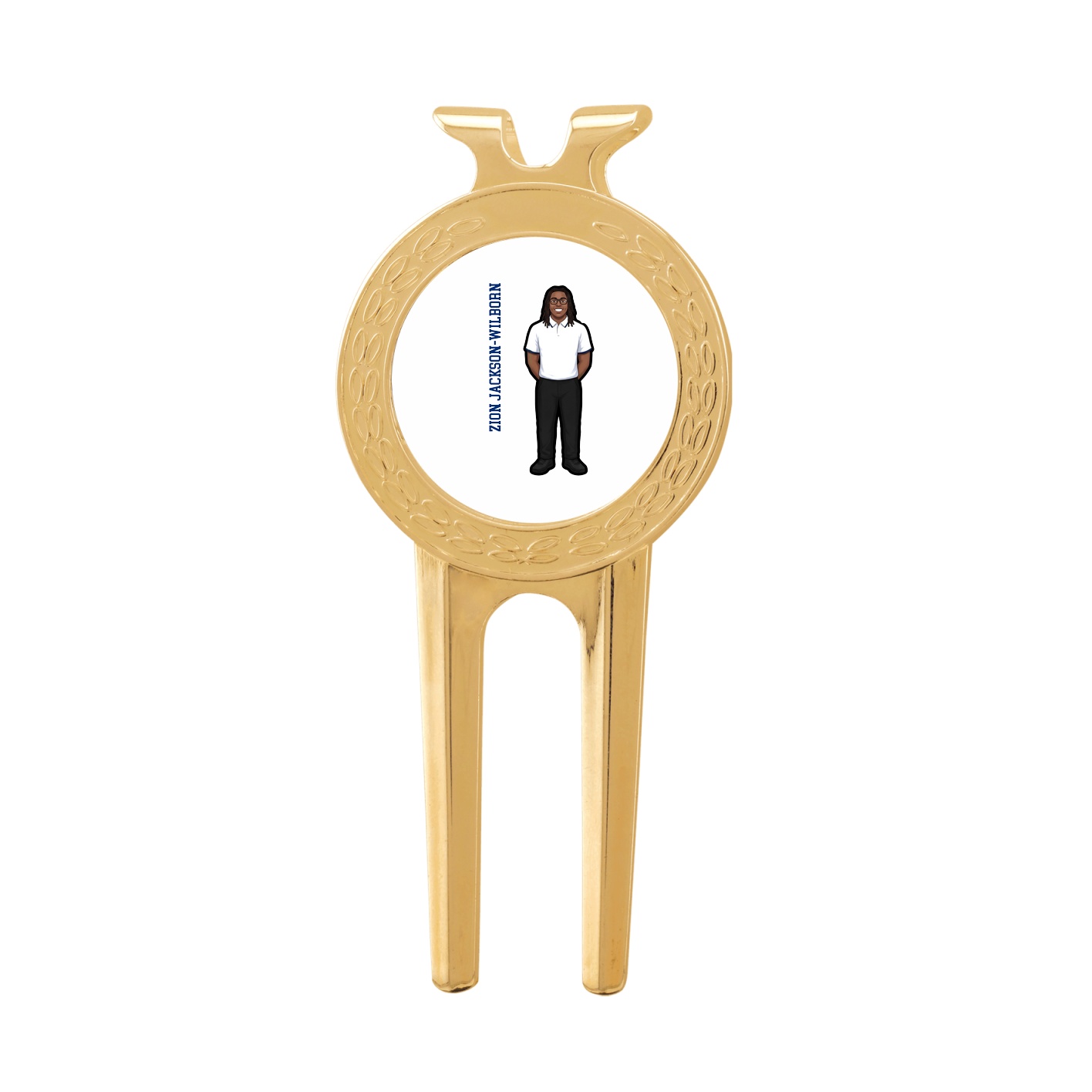 Divot Tool with Ball Marker — Name Vertical in Classic