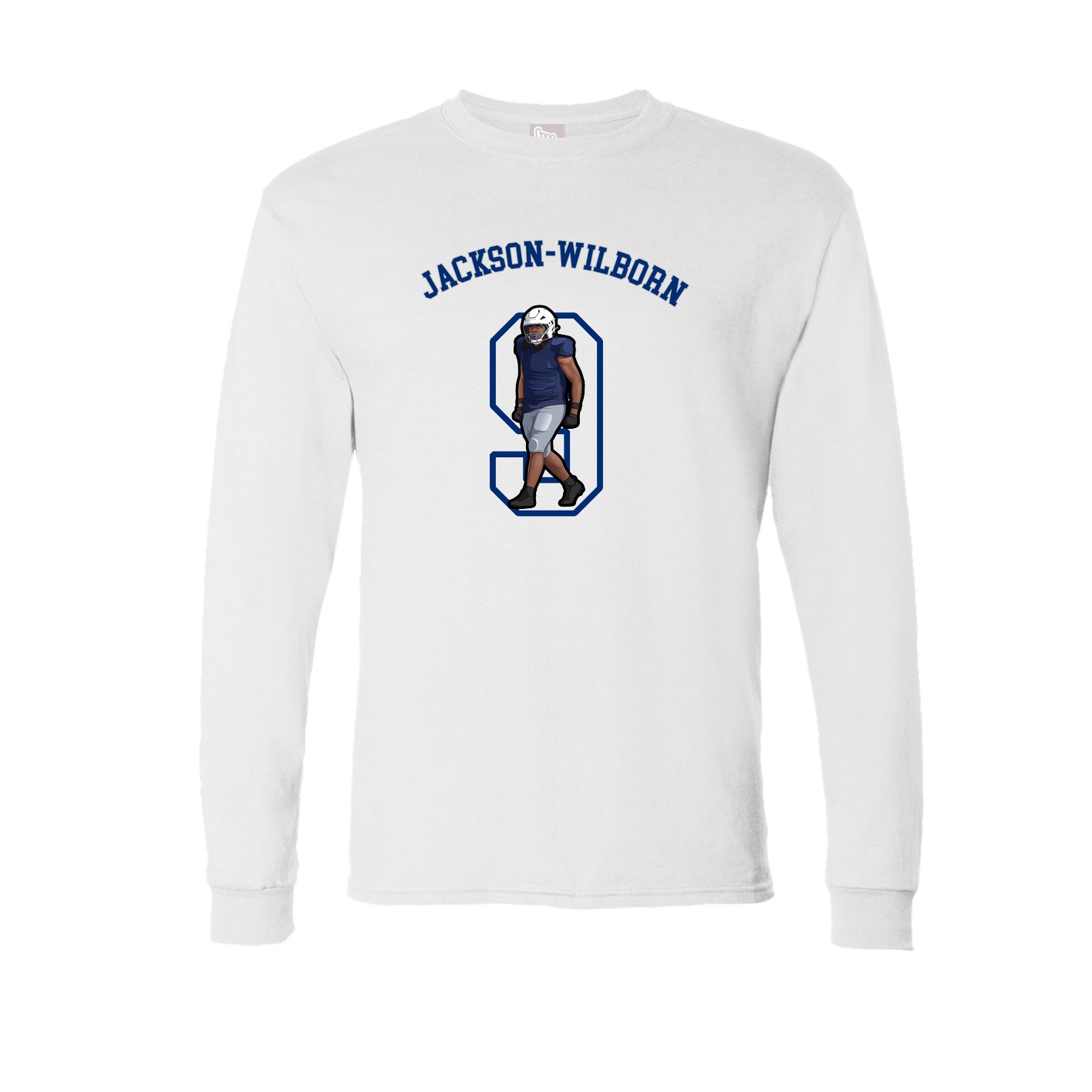 Long Sleeve Tee — Shirsey Arch in White