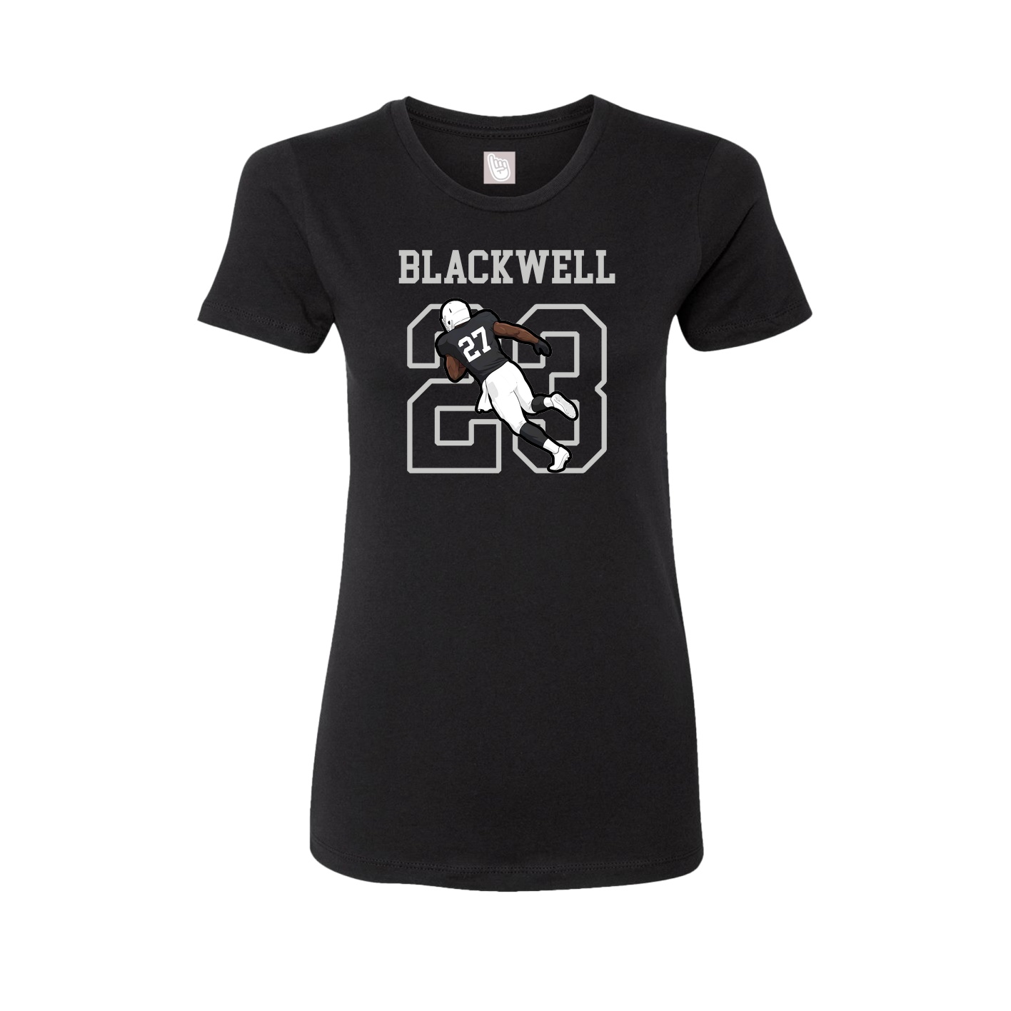 Fitted Women's Tee — Shirsey in Black