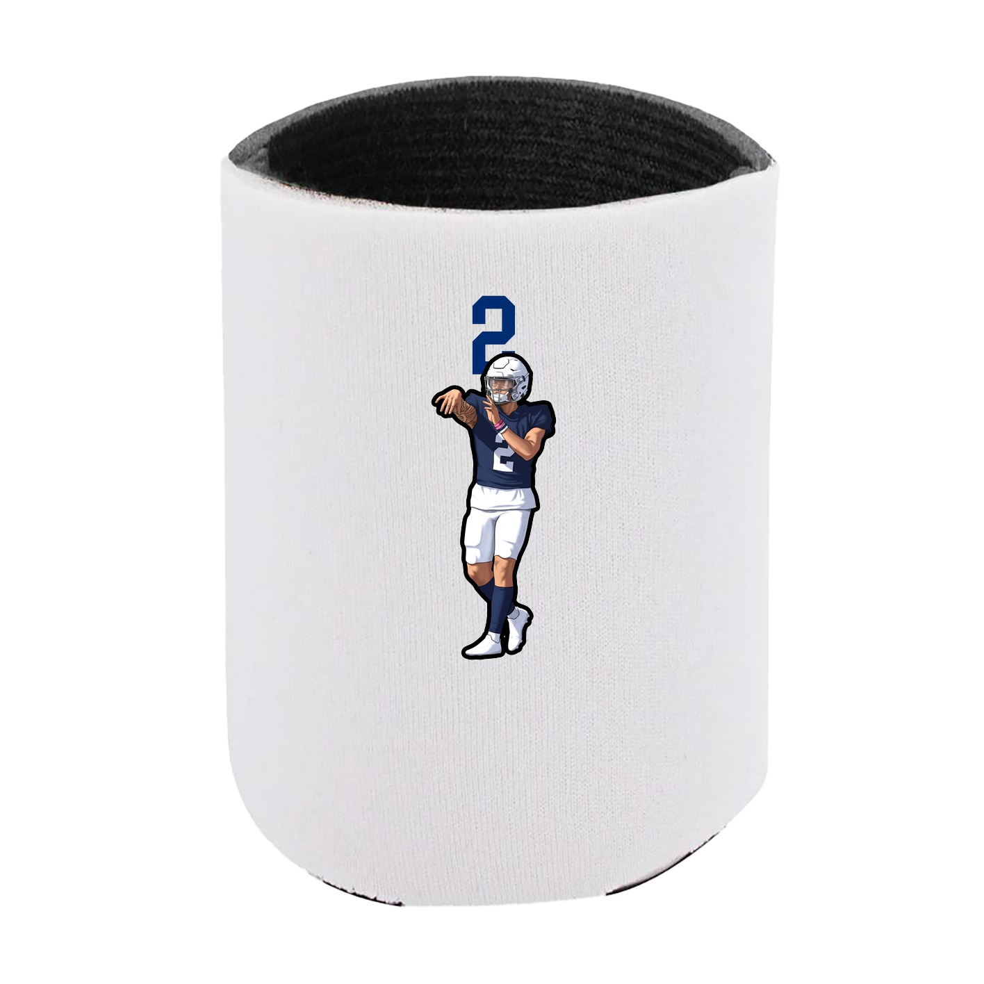 Can Holder — Number Top in White