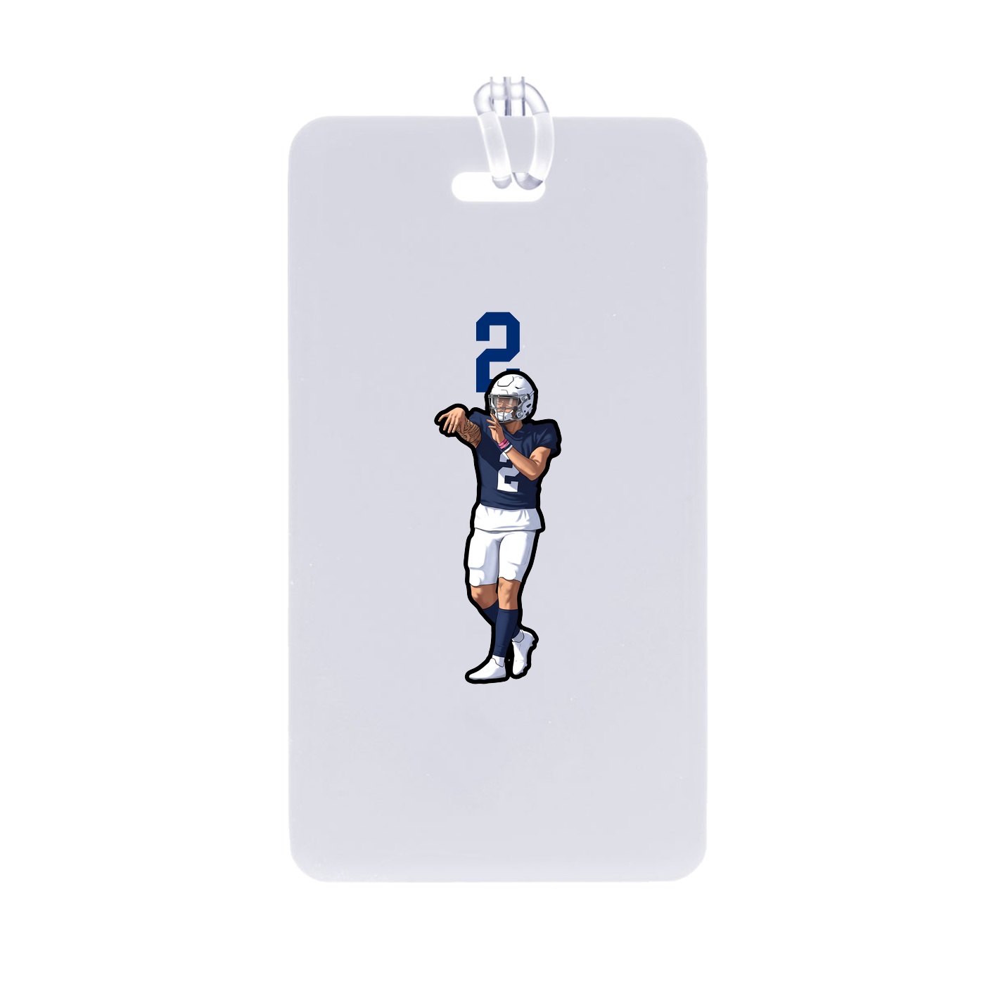 Bag Tag — Number Top in Classic