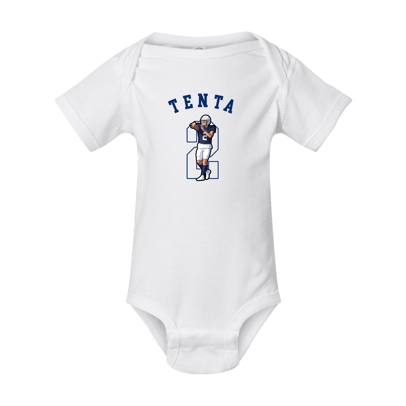 Baby Onesie — Shirsey Arch in White