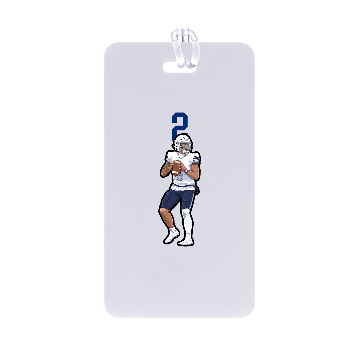 Bag Tag — Number Top in Classic