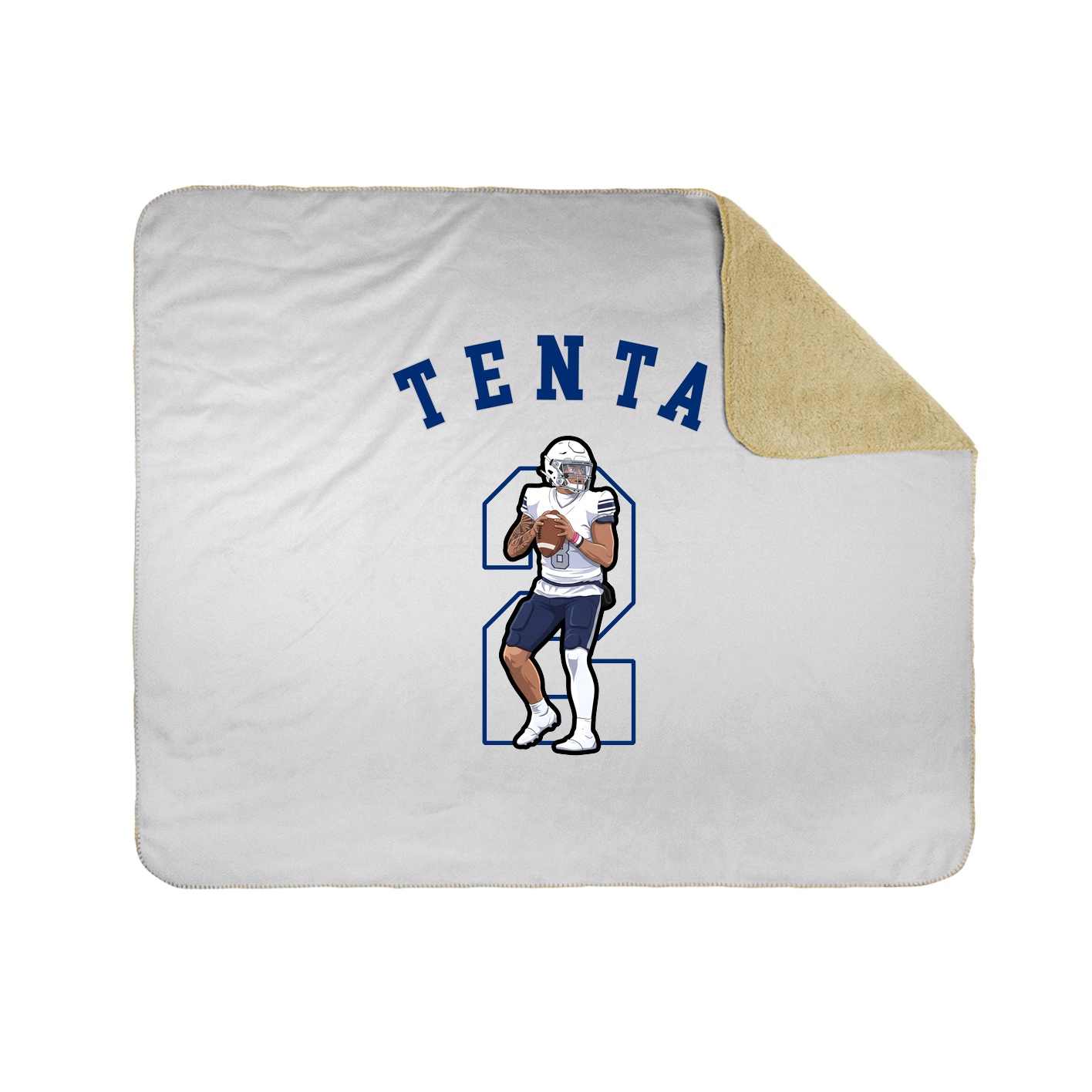 Throw Blanket — Shirsey Arch in White