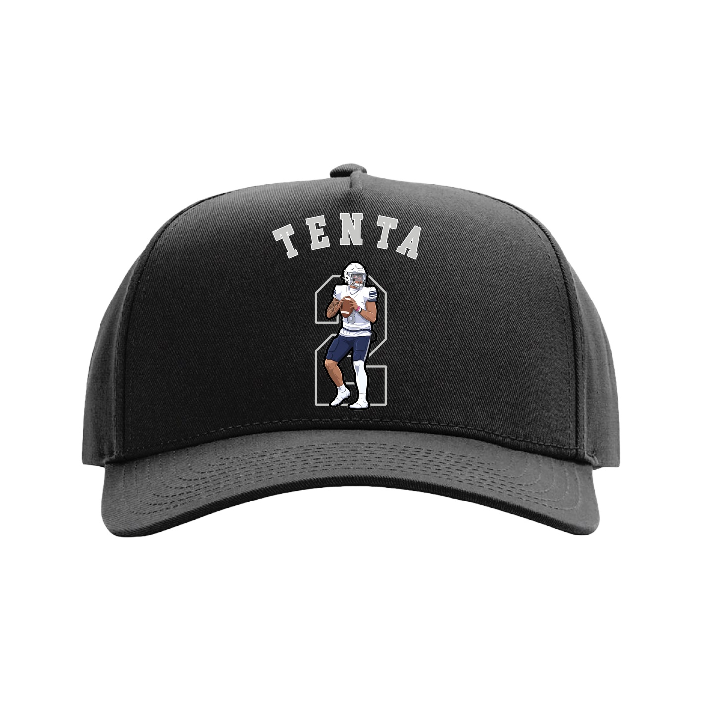 Full Fabric Five-Panel Champ Cap