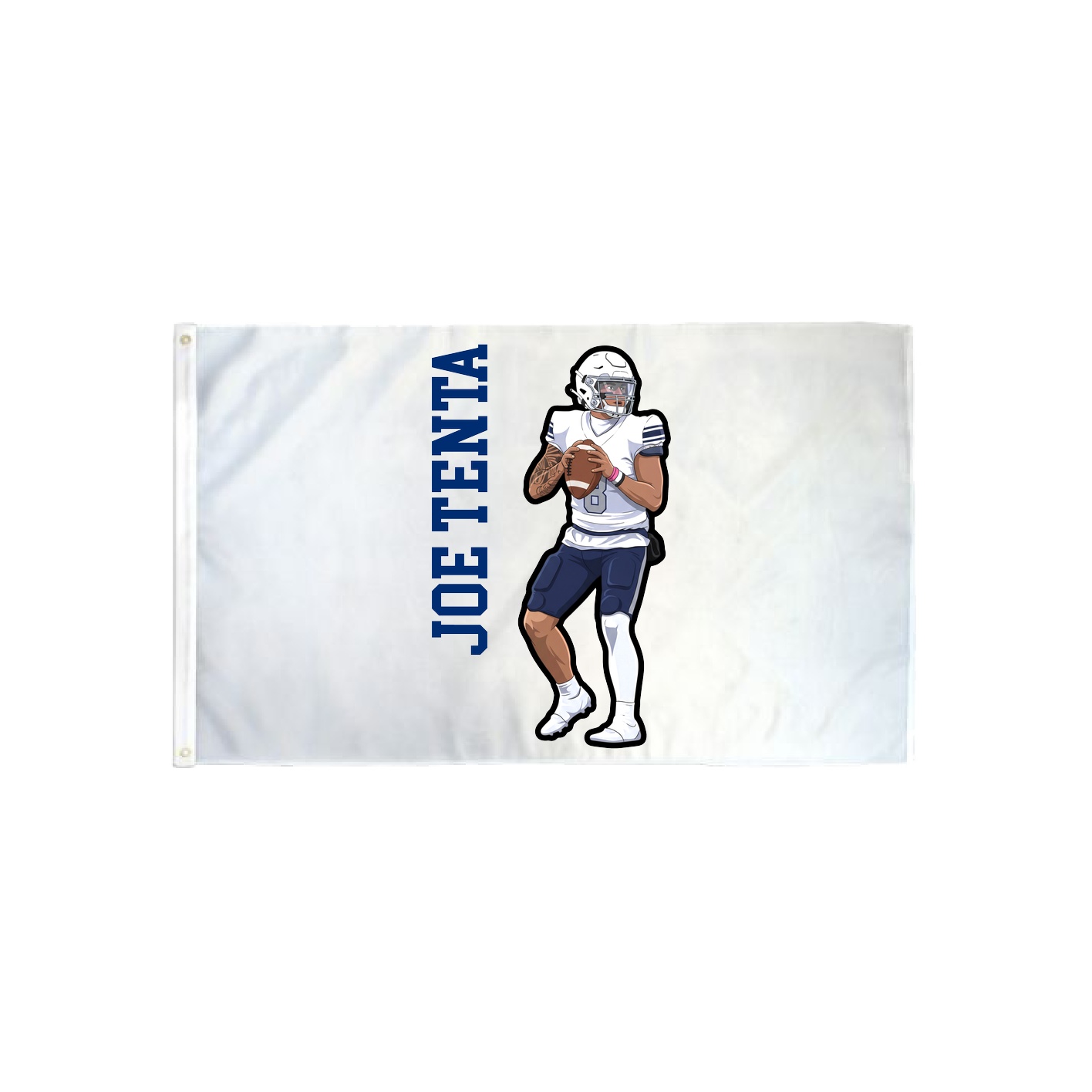 3x5 Flag — Name Vertical in Classic