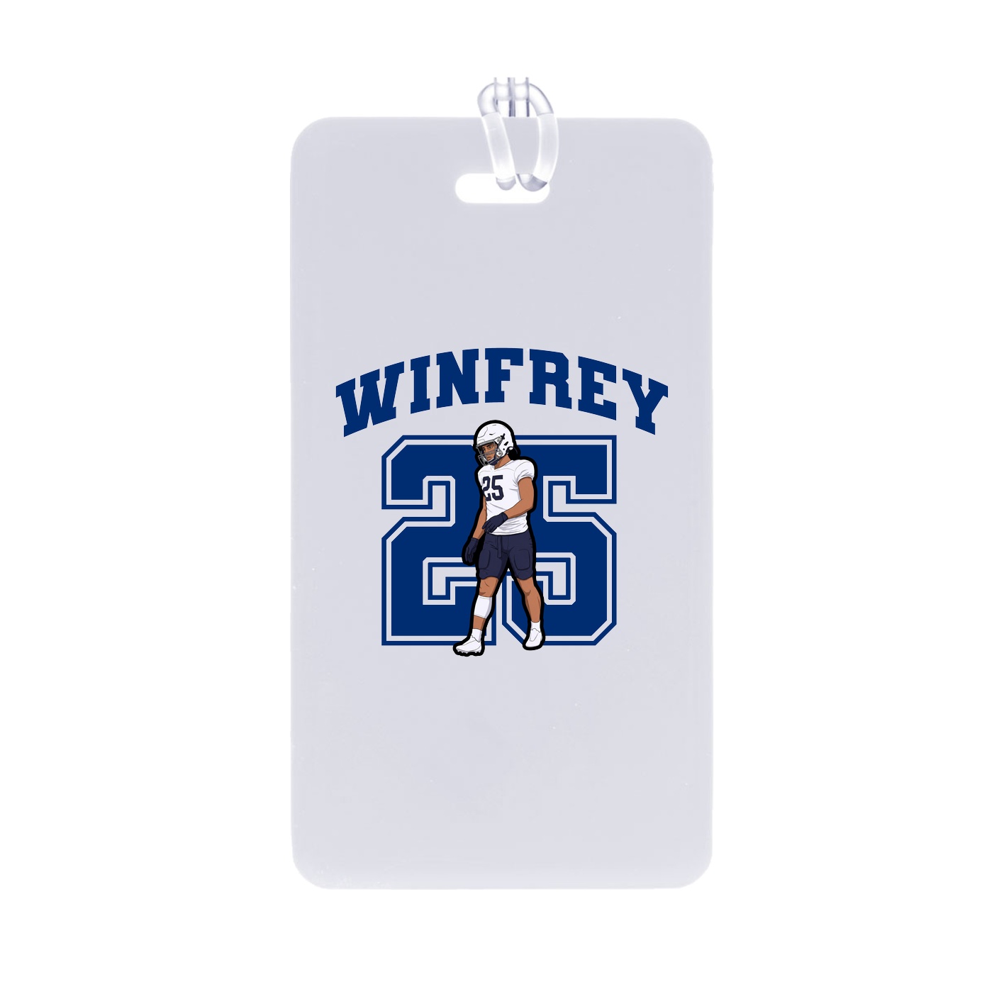 Bag Tag — Number in Classic