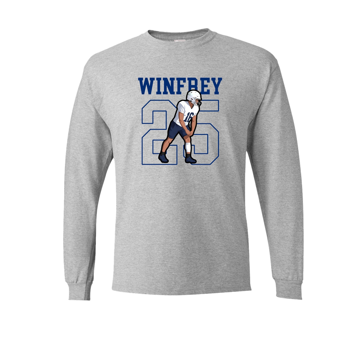 Long Sleeve Tee — Shirsey in Grey