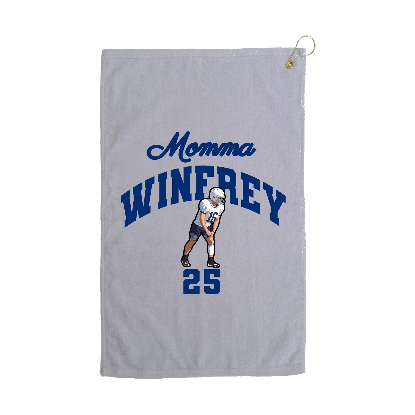 Golf Towel — Mothers Day Arch in Grey